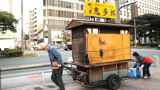 A popular Japanese food stall with 35 years of history.｜japanese street food