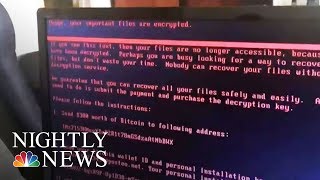 Cyber Attack Hits Major Business And Gov't Entities Across The West | NBC Nightly News