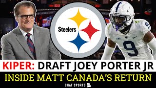 Pittsburgh Steelers Rumors: Mel Kiper Mock Draft Roundup + INSIDE Matt Canada’s Return In 2023