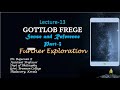 MA Lecture-13: Frege 'Sense and Reference' Part 3