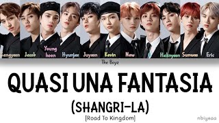 THE BOYZ (더보이즈) - Quasi Una Fantasia (Shangri-la [도원경]) [RTK] color coded lyrics Han-Rom-Eng