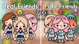 REAL FRIENDS VS FAKE FRIENDS ..? 👥👀|Toca Life World 🌏| เพื่อนแท้ Vs เพื่อนปลอม