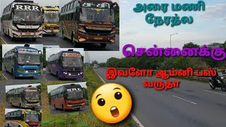 South Indian Omni buses spotted in porur