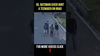 Batsman Sixer Hurt A Teenage Boy On Outside Road | Rare Cricket Moment | GBB Cricket