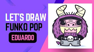 Let’s Draw Funko Pop Eduardo (Foster’s Home for Imaginary Friends)