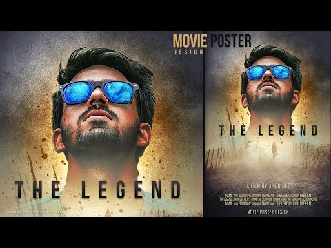 Make a Movie Poster With Texture Background In Photoshop Make a Movie Poster With Texture Background In Photoshop