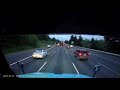 Semi truck crash I5 Multi-Vehicle Pileup 1080p Dash Cam Footage