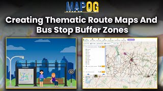 Creating Thematic Route Maps and Bus Stop Buffer Zones | Transforming Urban Transit Analysis | Guide