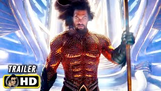 AQUAMAN AND THE LOST KINGDOM Trailer Compilation (2023) DC