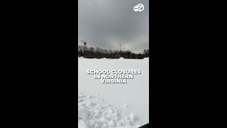 Northern Virginia schools closed as massive snow cleanup is underway