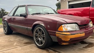 Coyote Swap How To: T56 IRS Foxbody Coupe