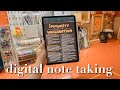 digital note taking | how i take my notes on ipad