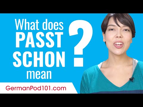Where does Schon go in a sentence?