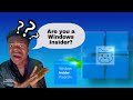 How To Enroll On The Windows Insider Program On Your PC! Newest Method!
