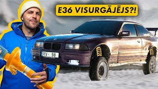 NO SĒDINĀTAS ŽURKAS LĪDZ DŽIPAM (BMW E36)