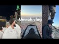 Umrah, day one hijrah walk vlog