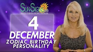 December 4th Zodiac Horoscope Birthday Personality - Sagittarius - Part 2