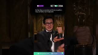 Ke Huy Quan se emociona em discurso ao ganhar o Oscar de Melhor Ator Coadjuvante #oscars