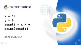 Python Quiz #73 Fix the ZeroDivisionError: A Coding Challenge | Python for Beginners