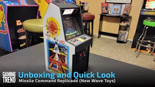 Missile Command Replicade (New Wave Toys) - Unboxing and Quick Look