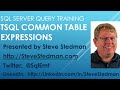 SQL Server - Common Table Expressions