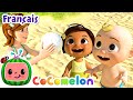 On joue à la plage | | CoComelon en Français | Chansons pour bébés