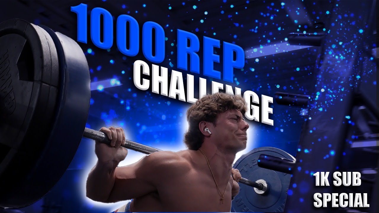 The 1000 Rep Challenge 5hr Workout Youtube