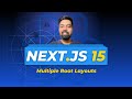 Nextjs 15 Tutorial Hindi 16 Multiple Root Layouts