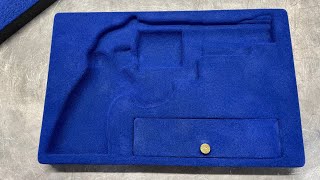 Flocking A Firearm Case With Flock It! Smith & Wesson 44 Magnum 29-2.