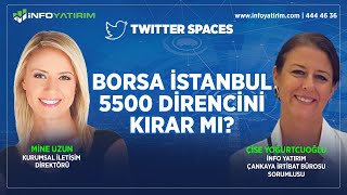 Borsa İstanbul 5500 Hedefini Kırar mı? | Çise Yoğurtcuoğlu | İnfo Yatırım