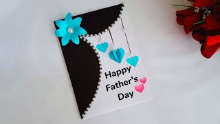 Father's day greeting card ideas | Handmade Father's day card | Easy and beautiful card for fathers