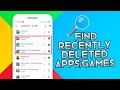 How To Find Out recently deleted Apps/Games from Google Play Store  History