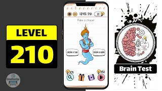 Brain Test Level 210 Walkthrough