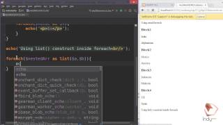 PHP 5.5 New Feature: list() construct inside foreach() for better iterating nested array