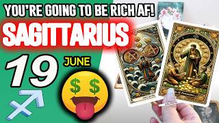 Sagittarius ♐💲YOU’RE GOING TO BE RICH AF! 💲🤑 horoscope for today MAY 19 2026 ♐ #sagittarius tarot