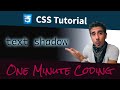 CSS Text Shadow (in 1 minute)