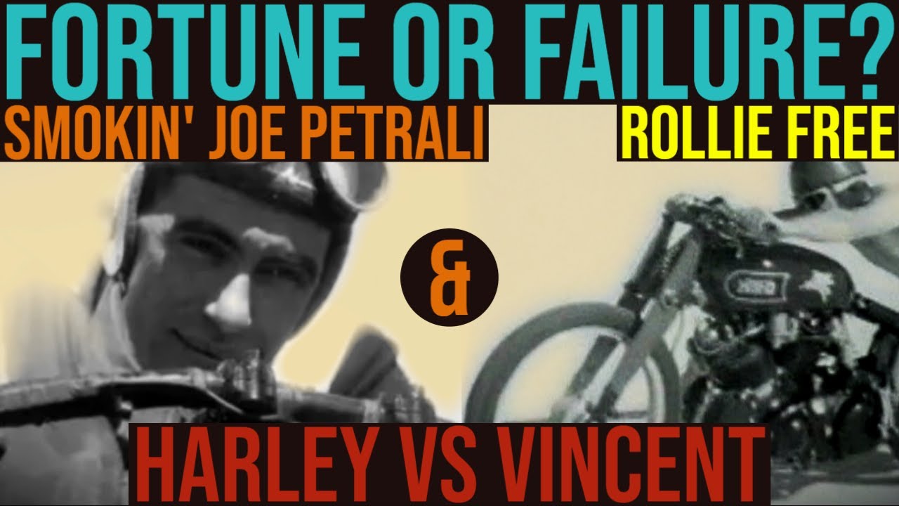 Fortune Or Failure: Joe Petrali, Rollie Free, Harley Davidson & Vincent ...