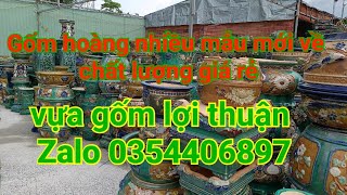 Những mẫu chậu mini gốm hoàng bên e. mới về hàng  mời  cô bác  ghé giao lưu 0354406897