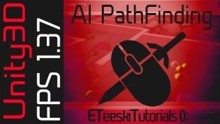 FPS1.37 AI Pathfinding Crowd Simulation. Unity3D FPS Game Design Tutorial.