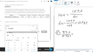 Use Webster's method of determining apportionment