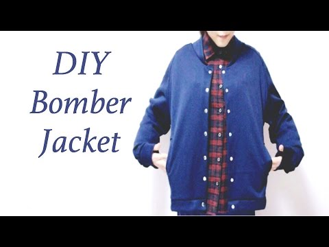 DIY Bomber Jacketㅣmadebyaya - YouTube