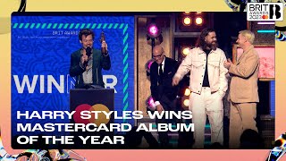 Harry Styles wins Mastercard Album of the Year | The BRIT Awards 2023