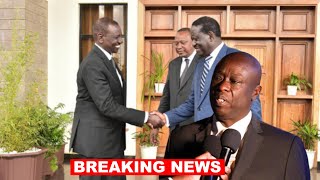 BREAKING LIVE! Ruto, Raila addressing the nation now at state house hours after landing from USA
