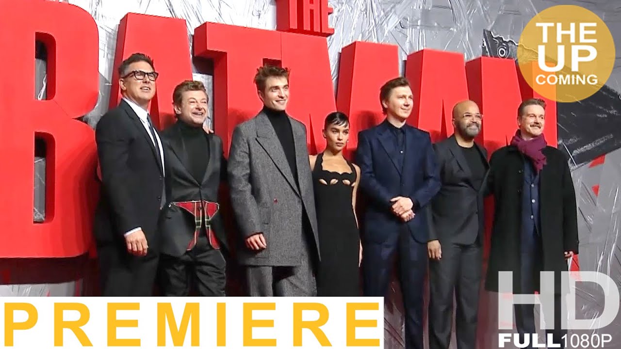 The Batman Premiere Arrivals: Robert Pattinson, Zoë Kravitz, Paul Dano ...