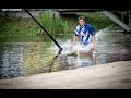 WORLD record juniors canal jumping with pole 20.41 metres (fierljeppen) #shorts