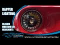 Classic Mustang L.E.D Headlight - Dapper Lighting Seven - Autoworks Parts