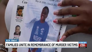 Families unite in remembrance of murder victims