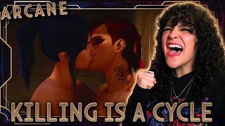 YESSS!!! *• LESBIAN REACTS – ARCANE – 2x08 “KILLING IS A CYCLE” •*