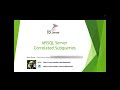 Correlated Subqueries with SQL Server