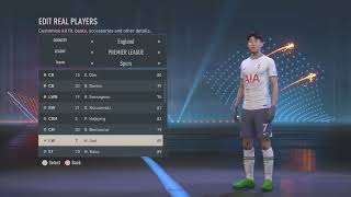 FIFA 23 on PS5 - SPURS / TOTTENHAM HOTSPURS - PLAYER FACES AND RATINGS - 4K60FPS GAMEPLAY